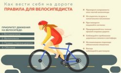 Правила движения на велосипедах и других средствах