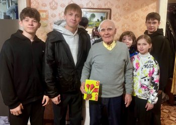 Посещение ветерана ВОВ